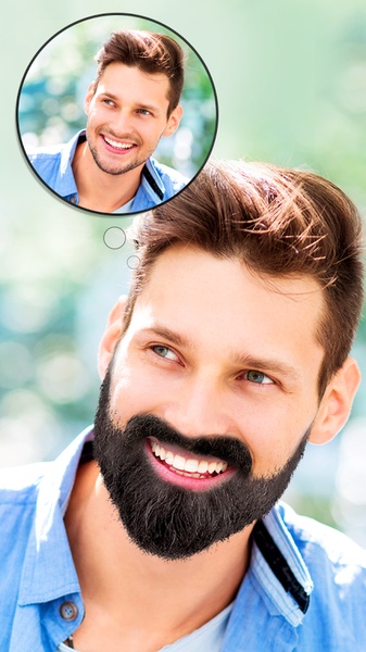 Man Mustache Beard - Preview 6
