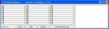 M8 Free Multi Clipboard screenshot 2