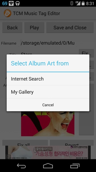 TCM Music Tag Editor - Preview 3
