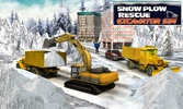 Snow Plow Rescue Excavator Sim screenshot 9