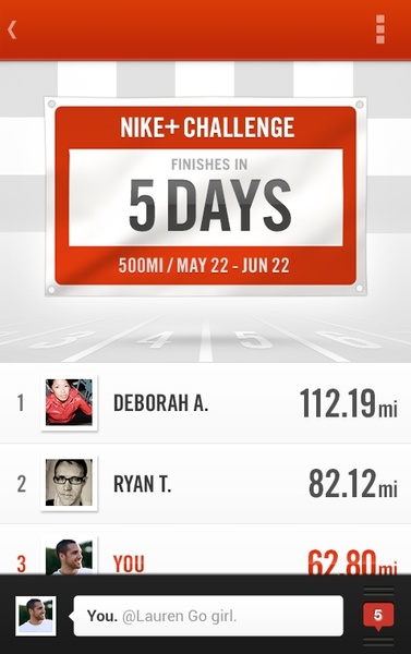 Nike+ running store