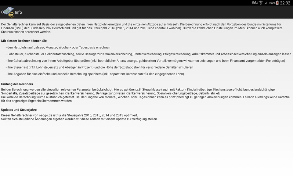 Gehaltsrechner - Preview 2