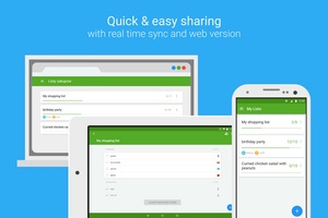 Listonic for Android 8
