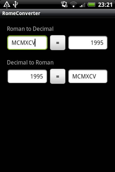 RomeConverter - Preview 1