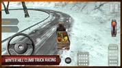 Winter Hill Climb Truck Racing screenshot 1