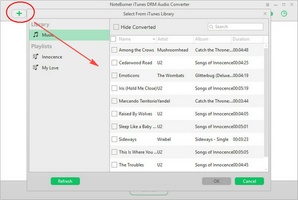 NoteBurner iTunes DRM Audio Converter screenshot 1