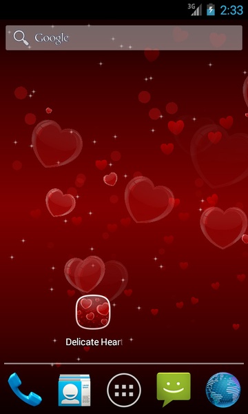 Delicate Hearts Free LWP - Preview 6