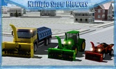 Snow Blower Truck Simulator 3D screenshot 2