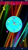 3D Neon Clock Wallpaper screenshot 1