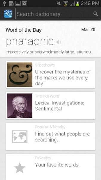 Dictionary.com - Preview 1