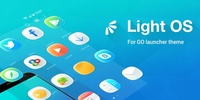 Light OS GO Launcher Theme screenshot 1