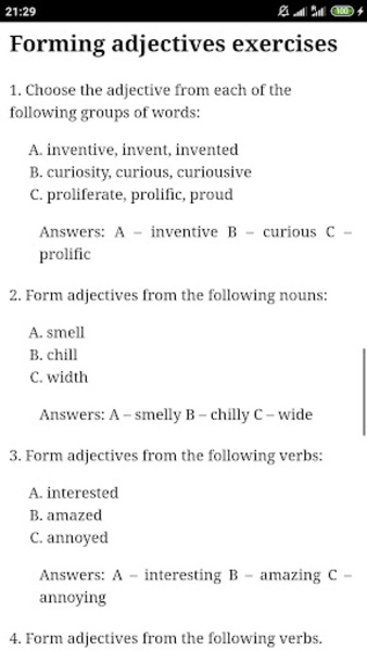 English Grammar 1.1.1 Screen Records 2