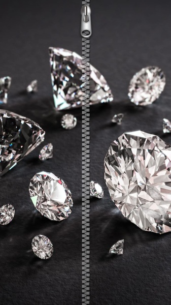 Diamond Zipper Screen Lock - Preview 3