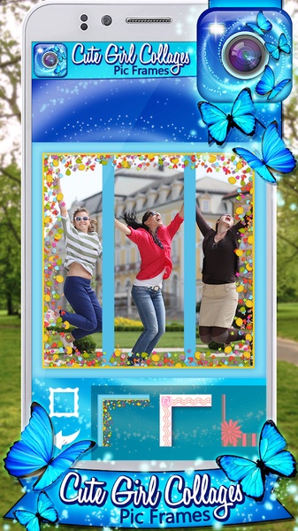 Cute Girl Collages Pic Frames - Preview 2