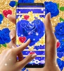 Blue golden rose wallpapers screenshot 2