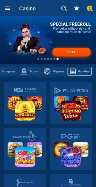 Mostbet App Screenshot