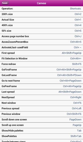 Shortcuts for InDesign - Preview 6