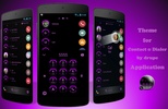 Neon Purple Contacts & Dialer screenshot 6