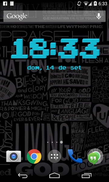 Doctor Who Clock Widget - Preview 3