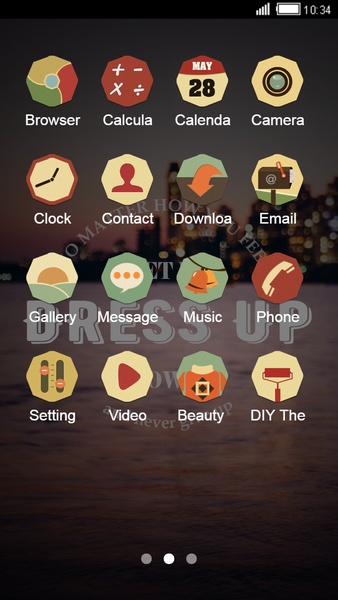 Mood Theme C launcher: Aesthetic Wallpapers - Preview 2