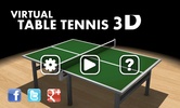 Virtual Table Tennis 3D screenshot 1