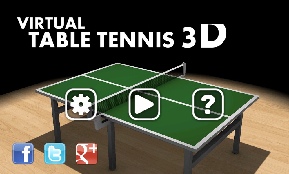 Virtual Table Tennis 3D - Preview 1
