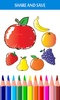 Fruits Coloring Book & Drawing Book screenshot 2