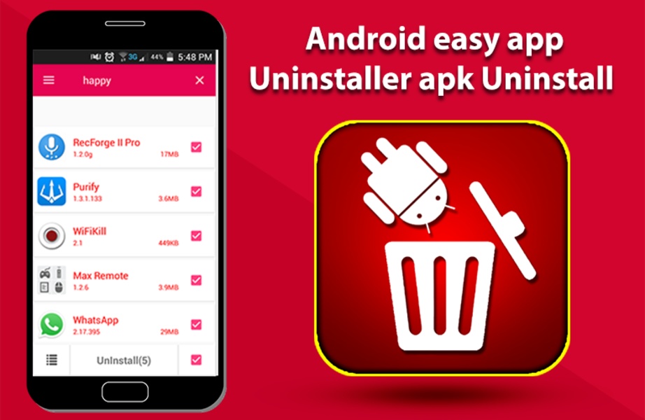 Android easy app Uninstaller apk Uninstall - Preview 4