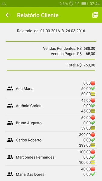 Controle de Vendas - Preview 1