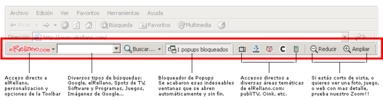 elRellano Toolbar screenshot 1