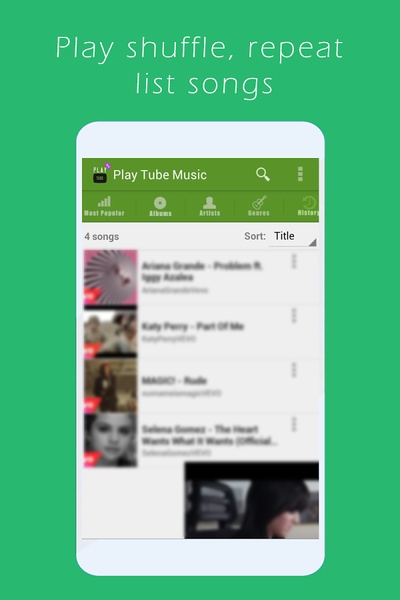 Play Tube Music - Preview 1