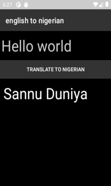 english to nigerian translator - Preview 4