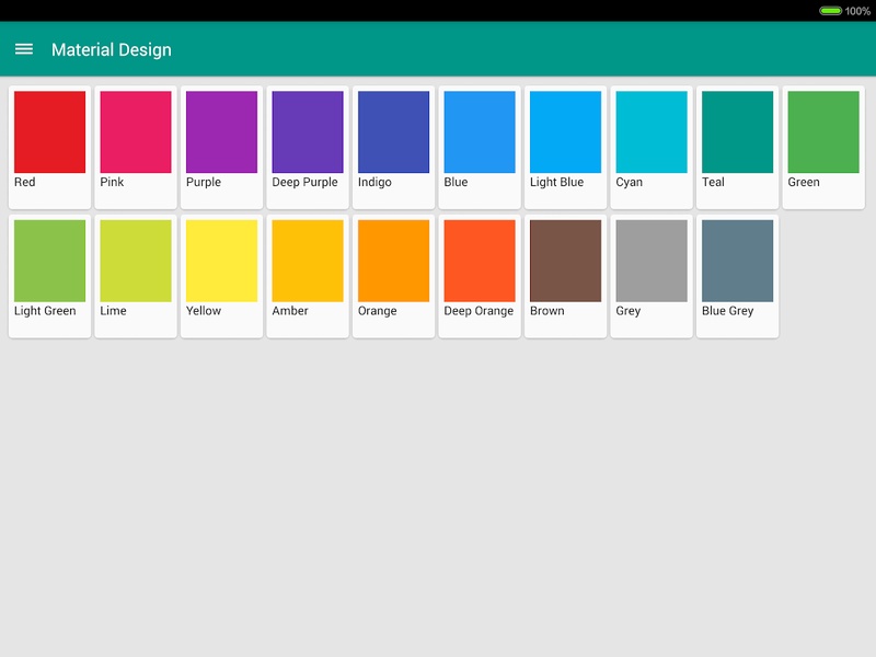 Material Design - Preview 5