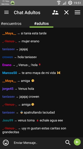 Chat random para adultos hot sale