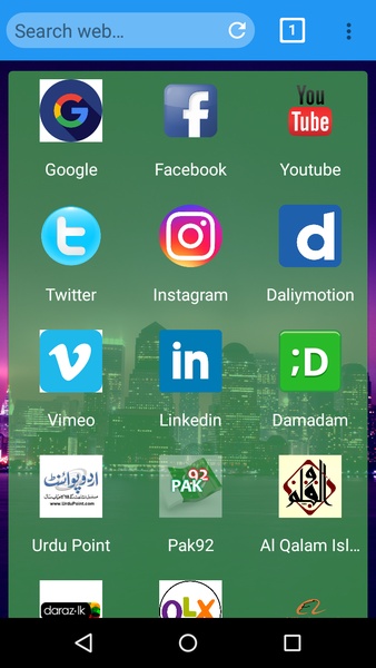 Blue Browser - Preview 5
