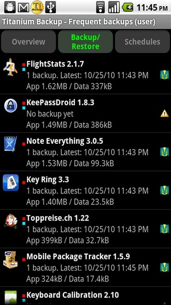 Titanium Backup Root - Preview 6