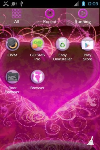 GO Launcher EX Themes Hearts - Preview 1