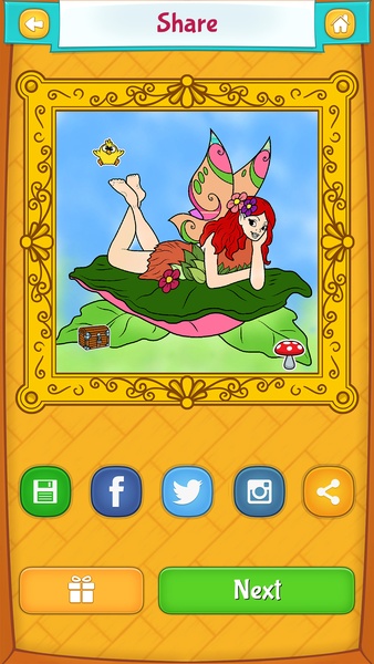 Coloring Pages for Girls - Preview 1