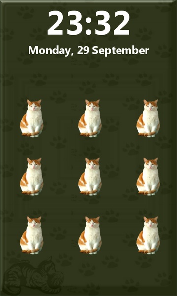 Pattern Cat Screen Lock - Preview 5