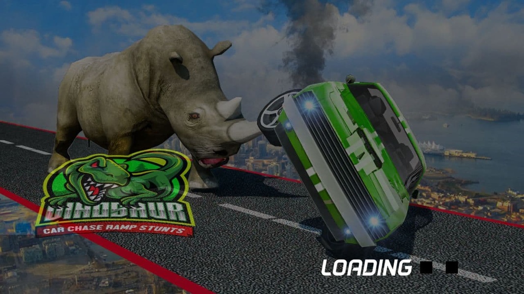 Dinosaur Car Chase Ramp Stunts - Preview 7