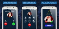 Santa Claus Fake Call FREE screenshot 1