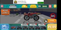 Blocky Moto Bike SIM: Winter Breeze screenshot 2