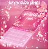 Pink Keyboard Rose Theme screenshot 2