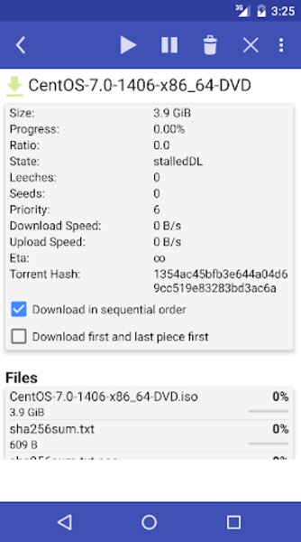 qBittorrent Client - Preview 23