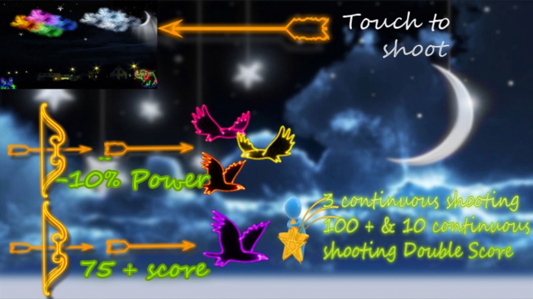3D Neon Bird Shooter - Preview 11