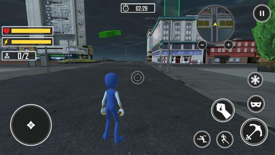 Stickman Ice Hero Crime City - Rope Hero - Preview 7