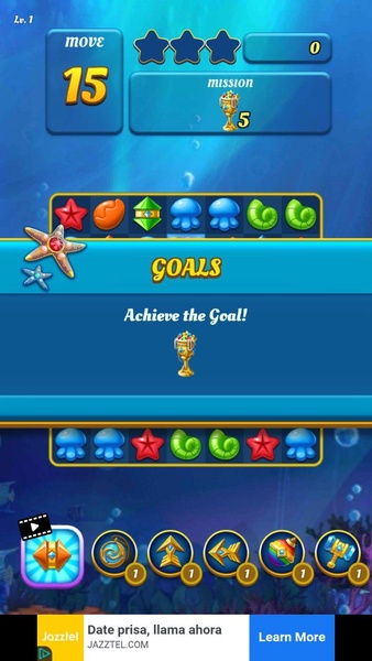 Ocean Splash Match-3 - Preview 5