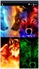 Neon Wolf Live Wallpapers screenshot 2