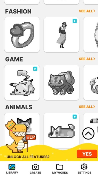 Pixel Paint - Coloring Book - Preview 8