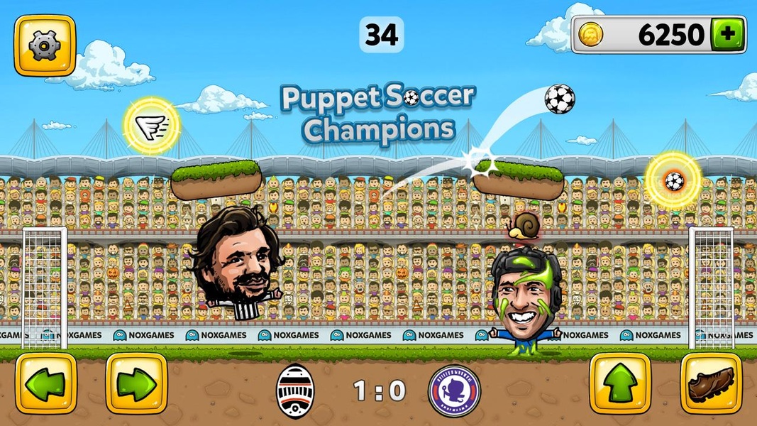 Puppet Soccer Champions - GAMEPLAY 